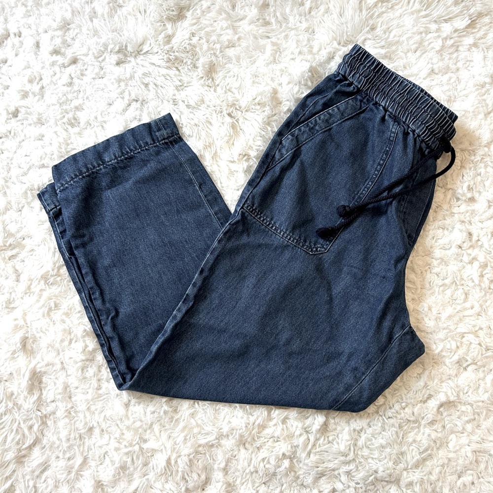 Talbots Tie Waist Jean Trousers Size LP
